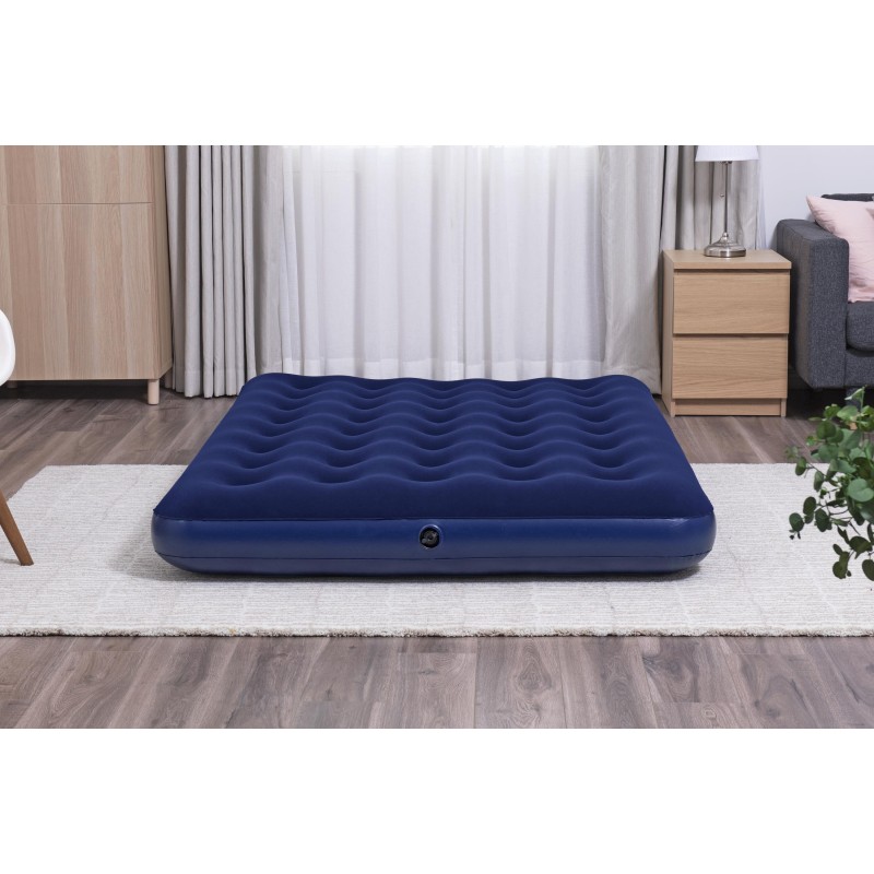Matelas gonflable 2 places avec pompe électrique 191 x 137 x 22 cm