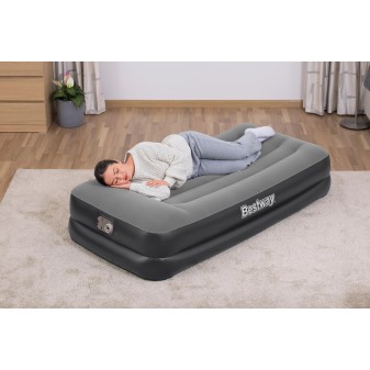 Lit gonflable 1 place 191x97x46 cm avec pompe électrique intégrée