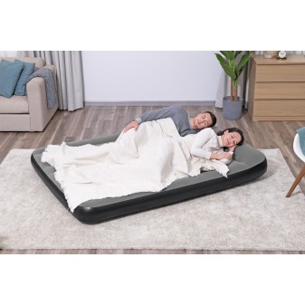 Matelas gonflable 2 personnes 203 x 152 x 30 cm pompe électrique intégrée
