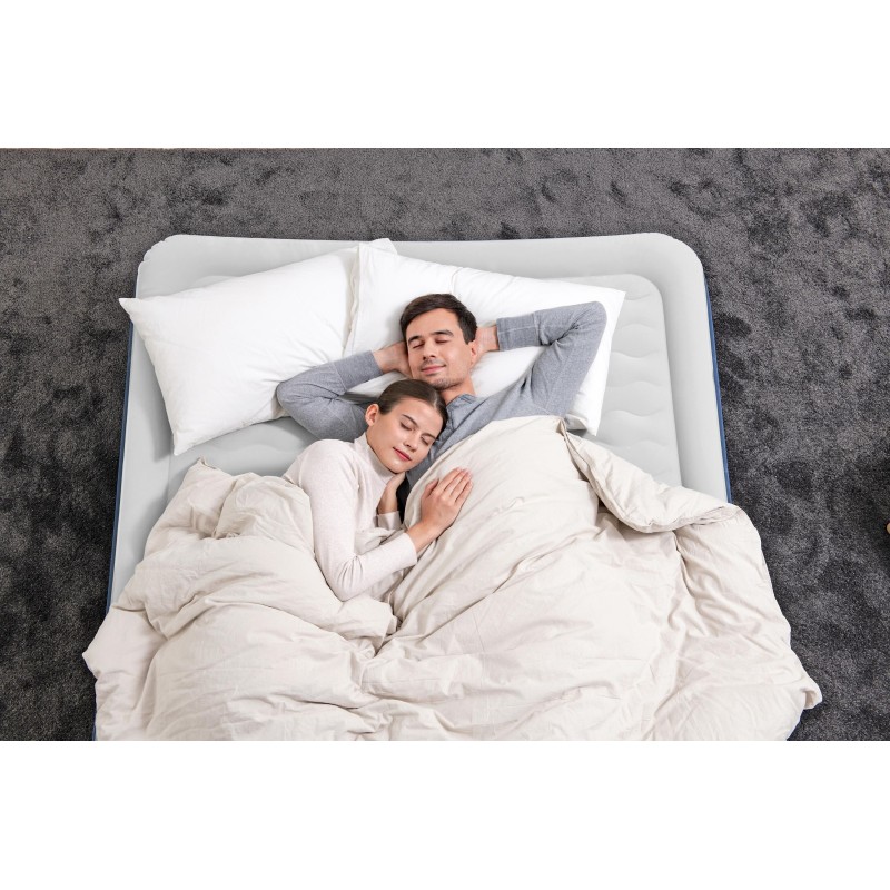 Lit gonflable 2 places 203 x 152 x 46 cm pompe électrique AlwayzAire