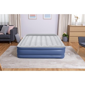 Lit gonflable 2 places 203 x 152 x 46cm avec pompe électrique intégrée