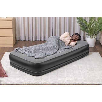 Lit gonflable 1 place 191 x 97 x 36 cm avec pompe électrique intégrée