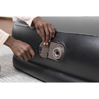 Lit gonflable 1 place 191 x 97 x 36 cm avec pompe électrique intégrée