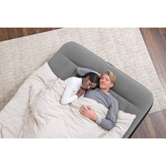 Lit gonflable 2 places 203x152x36cm avec pompe électrique intégrée Lit gonflable 2 places 203x152x36cm avec pompe électrique intégrée