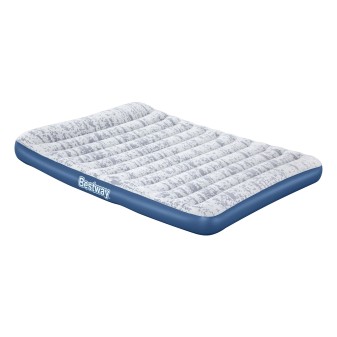 Lit gonflable 2 places 203 x 152 x 30cm avec pompe électrique intégrée