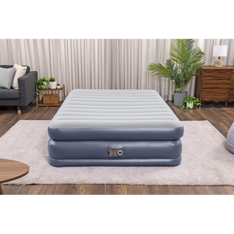 Lit gonflable 2 places QuadComfort pompe électrique intégrée 203x152x51cm