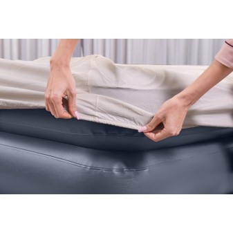 Lit gonflable 2 places QuadComfort pompe électrique intégrée 203x152x51cm