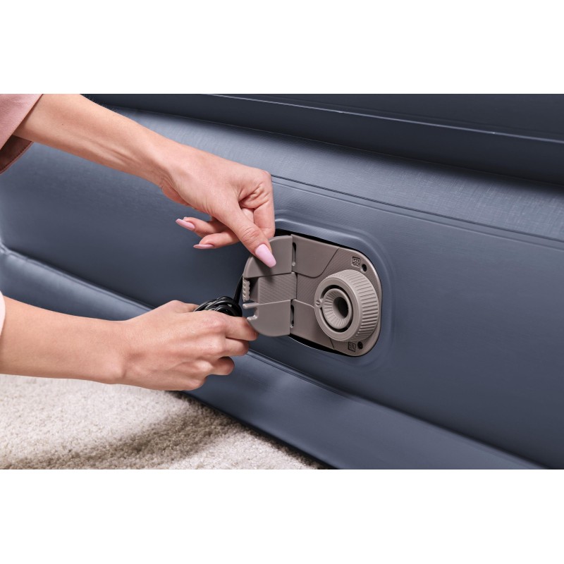 Lit gonflable 2 places QuadComfort pompe électrique intégrée 203x152x51cm