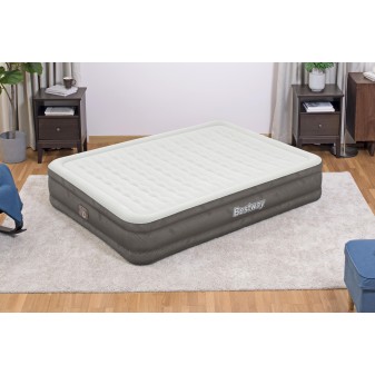 Lit gonflable 2 places 203 x 152 x 36 cm pompe électrique intégrée