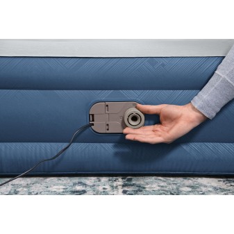 Lit gonflable 2 places 203 x 152 x 36 cm avec pompe électrique intégrée