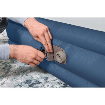 Lit gonflable 2 places 203 x 152 x 36 cm avec pompe électrique intégrée