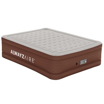 Lit gonflable 2 places à pompe électrique AlwayzeAire 203 x 152 x 51 cm