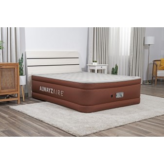 Lit gonflable 2 places à pompe électrique AlwayzeAire 203 x 152 x 51 cm