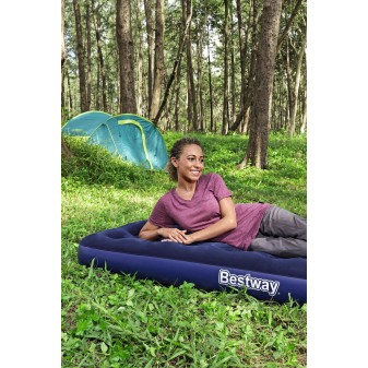 Matelas gonflable 1 personne 185 x 76 x 22 cm