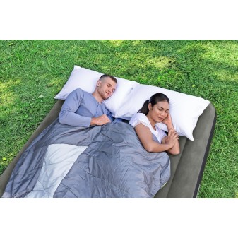 Matelas gonflable 2 personnes 203 x 152 x 25 cm