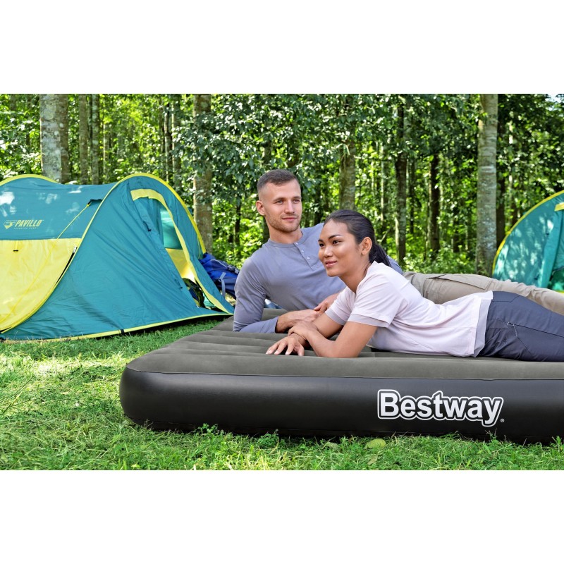 Matelas gonflable 2 places 203 x 152 x 25 cm