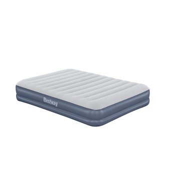 Matelas gonflable 2 places avec pompe rechargeable 203x152x36cm