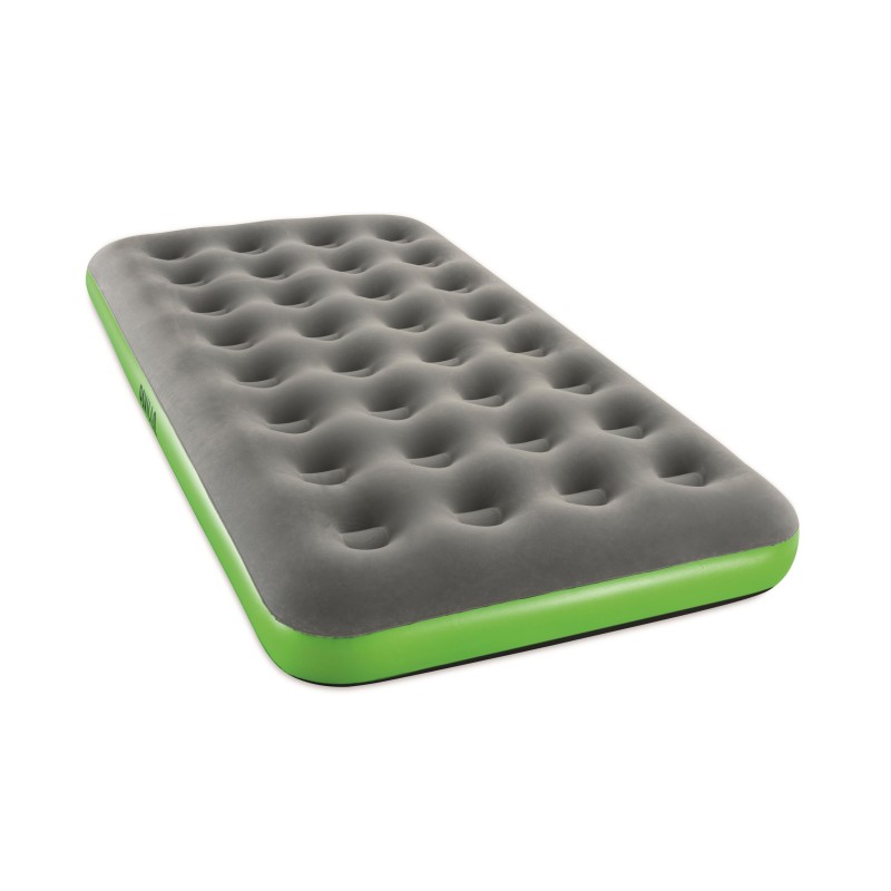 Matelas gonflable camping 1 place 188 x 99 x 22cm avec sac de gonflage
