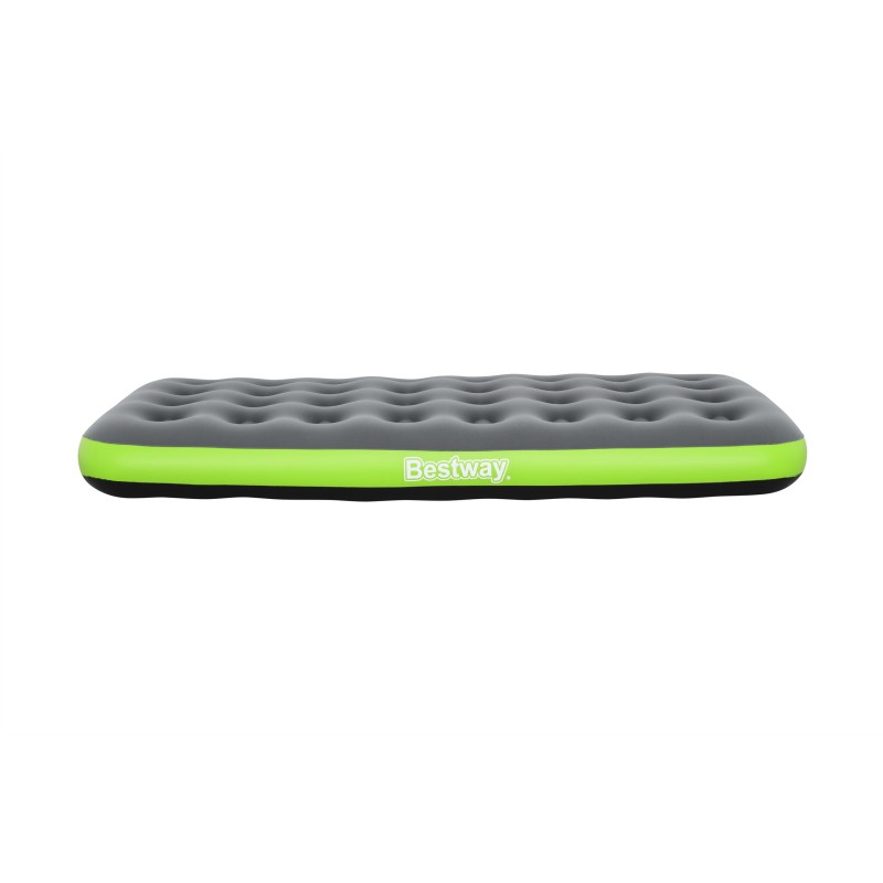 Matelas de camping gonflable 1 place 188x99x22cm avec sac de gonflage