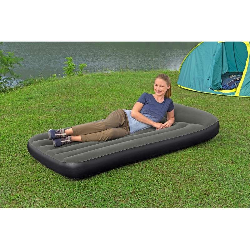 Matelas gonflable camping 1 place 188 x 99 x 30 cm