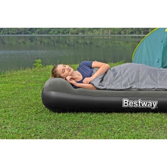 Matelas gonflable camping 1 place 188 x 99 x 30 cm