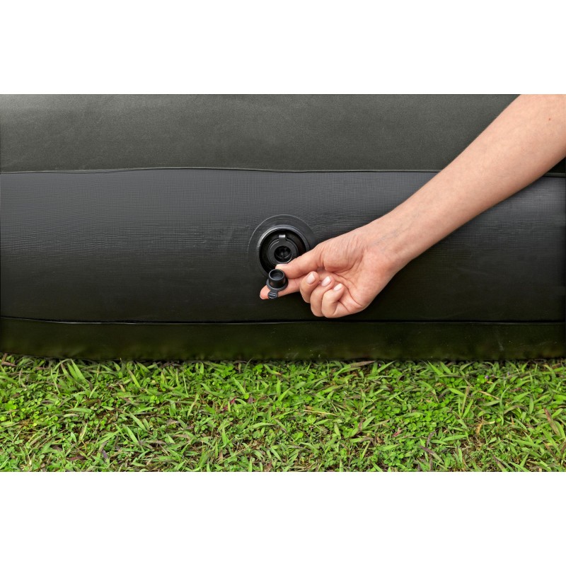 Matelas gonflable camping 1 place 188 x 99 x 30 cm