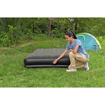 Matelas gonflable 2 places 203 x 152 x 36 cm Tritech
