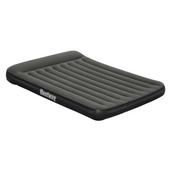 Matelas gonflable 2 places 203 x 152 x 30 cm pompe à piles