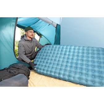 Matelas gonflable de trekking 183 x 63.5 x 7.5 cm avec gonfleur