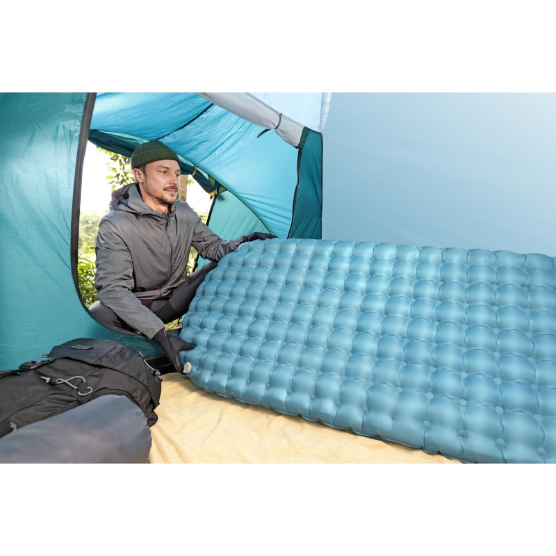 Matelas gonflable de trekking 183 x 63.5 x 7.5 cm avec gonfleur