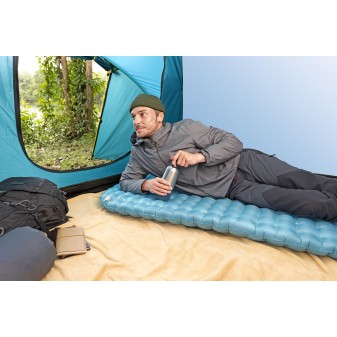 Matelas gonflable de trekking 183 x 63.5 x 7.5 cm avec gonfleur