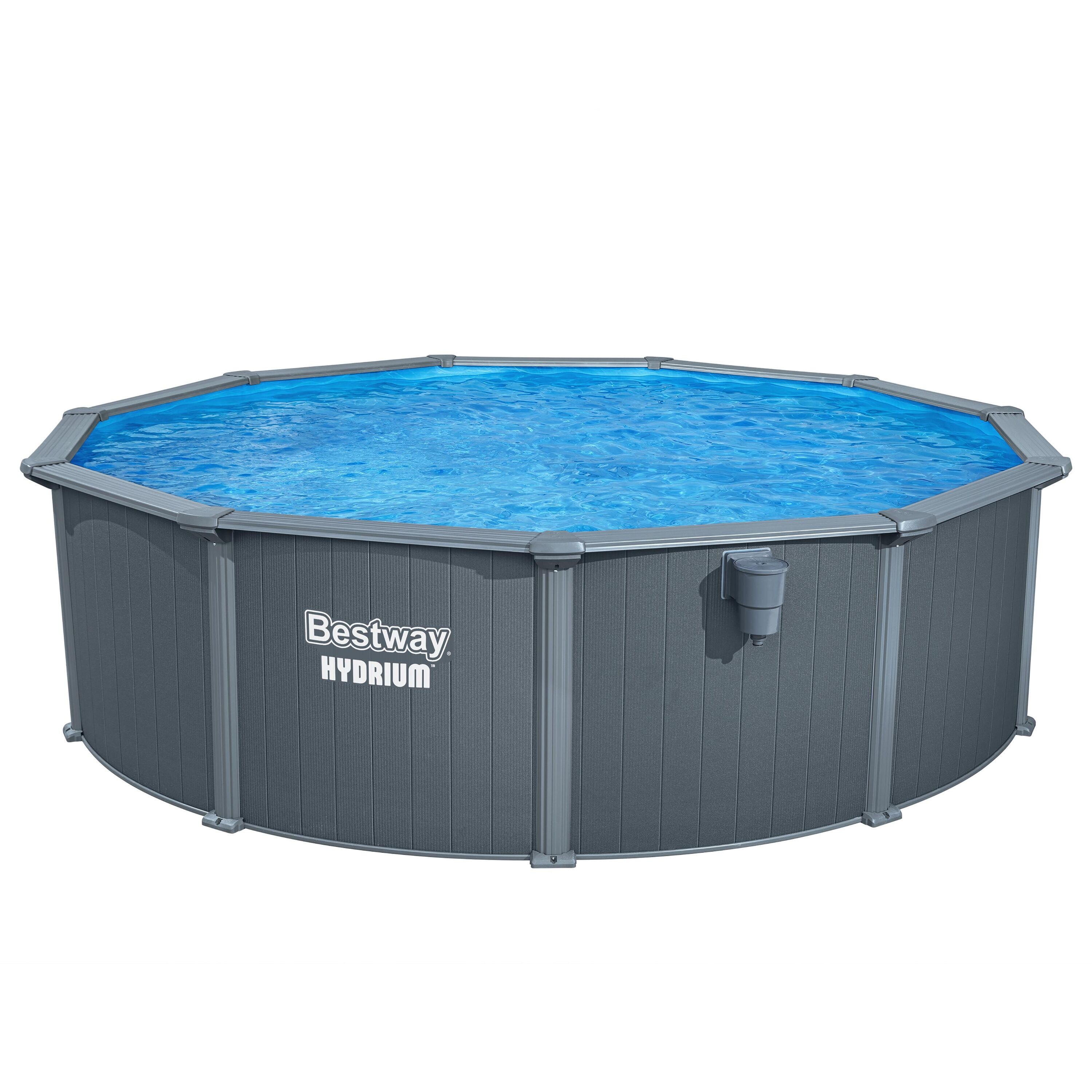 Piscine acier ronde
