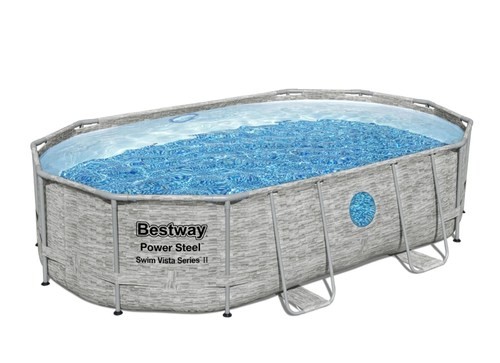 Piscine tubulaire ovale