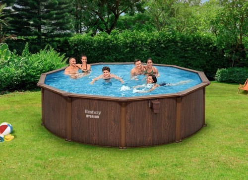 Piscine acier