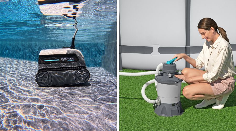 Filtration et utilisation d'un robot