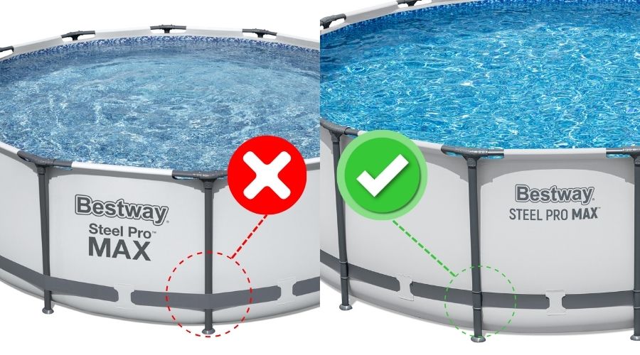 Ceinture Piscine hors sol tubulaire