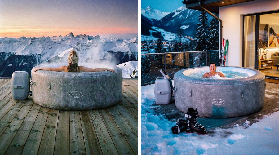 Spa en hiver