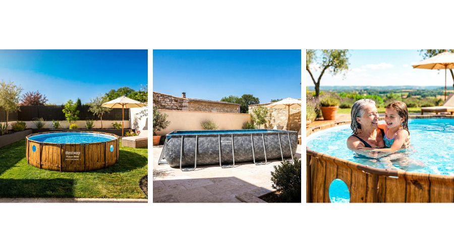 Vis à vis Piscine jardin