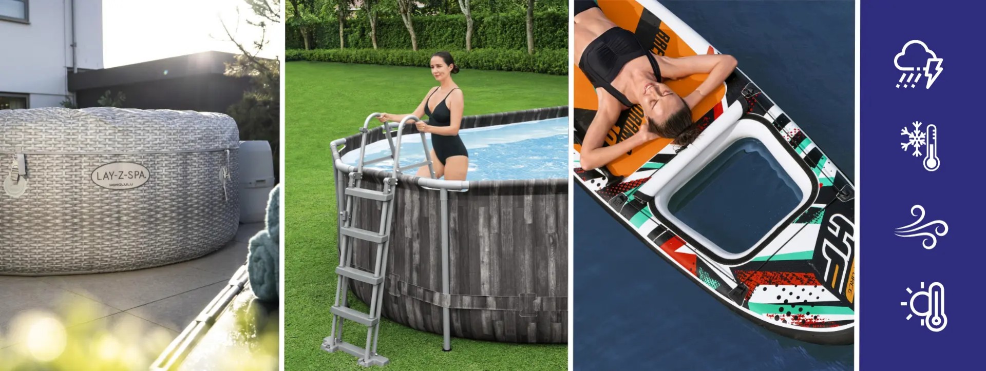 Comment protéger les produits Bestway des phénomènes météorologiques inattendus 