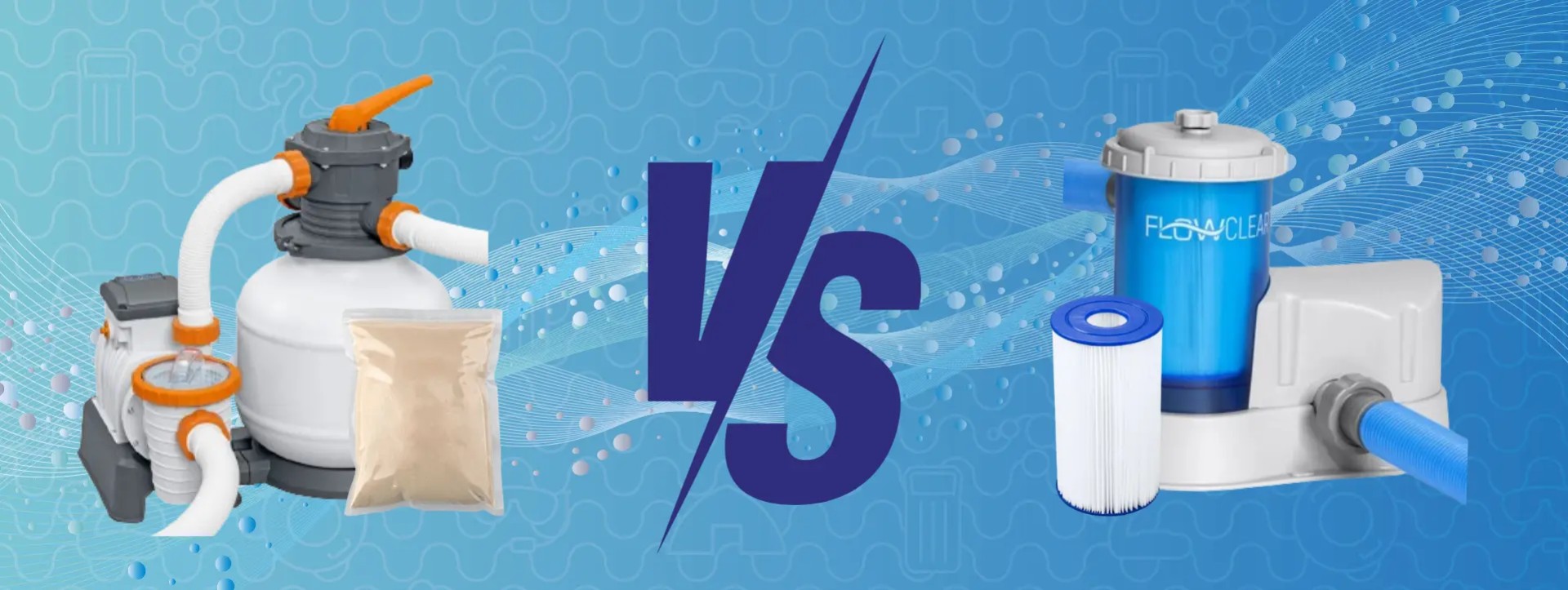 Pompe à sable ou à cartouche : laquelle choisir ?