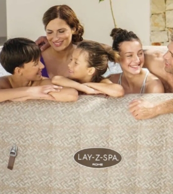 Spa gonflable avec pompe intégrée : nouveautés Lay-Z-Spa 2025